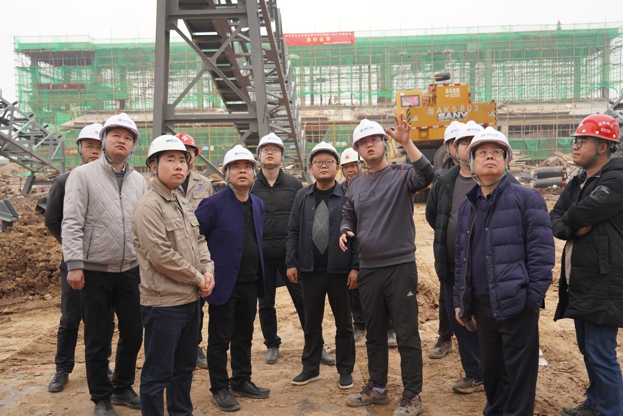 沅江市市长罗必胜调研乐鱼平台_乐鱼(中国)一站式服务平台沅江机制砂和砂石集散中心建设项目